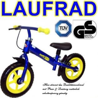 Kinderlaufrad 12 Zoll Laufrad-Lauflernrad Blau-GS und TÜV geprüft sehr günstig