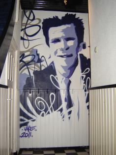 Wandgestaltung Graffiti