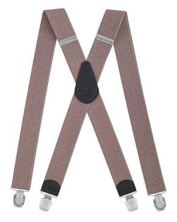 Herrenhosenträger Form X 3, 5cm 120cm lang 4 starken Metallklipps klassisch lege