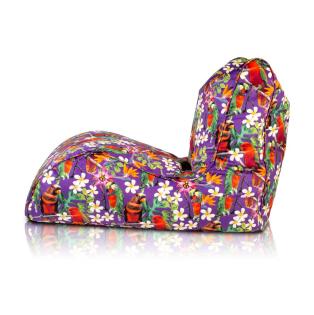 Naomi Jungle Bezug Outdoor Liege Sitzsack Sitzkissen BeanBag Sessel zum Garten