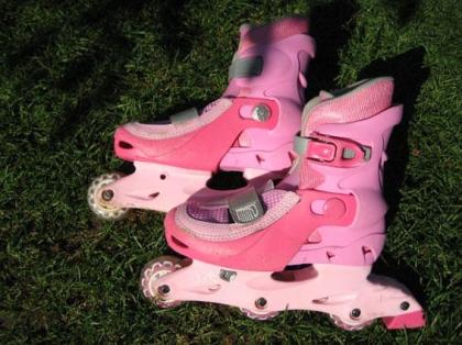 Inliner Inlineskates verstellbar Größe 31-34 gut erhalten