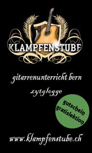 Gitarrenunterricht e-Git / Gitarrenunterricht ak-Git in Bern (Zytglogge) www.kla