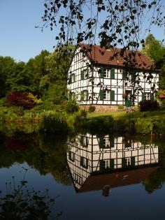 Gästehaus Wahnenmühle, eine Oase der Stille bei Düsseldorf