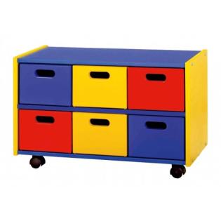 Günstiger Kinderzimmermöbel Schubkastencontainer Jipp   und die Unordnung hat ei