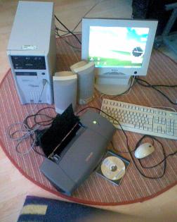 Computer komplettset gebraucht zu verkaufen