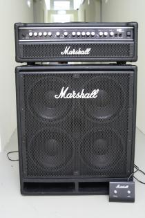 Marshall MB 450 H Topteil + Marshall MBC410 4x10 Cabinet