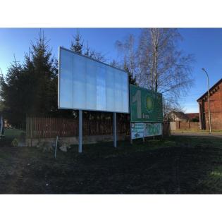 BILLBOARD AUF ZWEI BEINEN - 330X200 CM Werbung Marketing Werbemittel Werbemateri