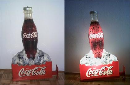 Coca Cola Leuchtreklame 