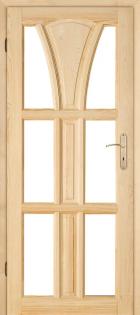 Holztür 30-Serie Schiebetür Zimmertür Innentür Kiefer Zarge 60/ 70/ 80/ 90 204 H