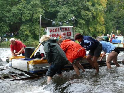 2 Flösse zu verkaufen  für  Wupper Flossfahrt u.a.