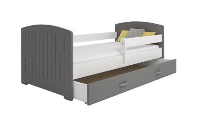 Bett Babybett Kinderbett Juniorbett 160x80 + Lattenrost + Schublade Einzelbett M