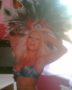 Christina Aguilera   lebensgroßer Aufsteller