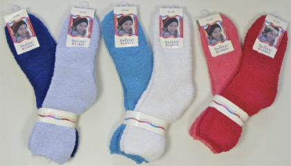 Sonderposten Restposten Kinder Flausch-Socken