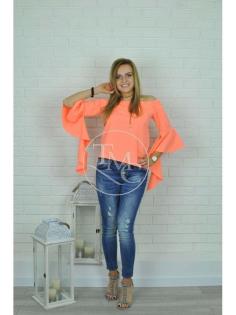 Bluse Damenbluse Damentop Blouse Damenhemnd Top 3/ 4 Ärmel Tunika Pulli LULU neu