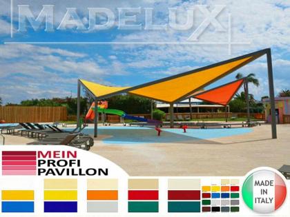 Pavillon Segel 5x5 Terrassendach Restaurant personalisierte Farbe Pvc Pergola