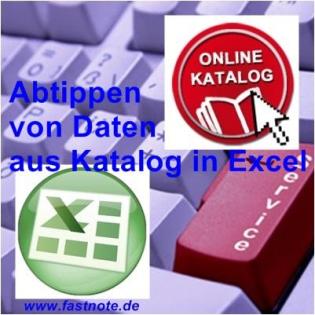 Adressen & Daten abtippen