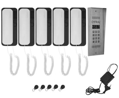 Sprechanlage Gegensprechanlage PC3000RE + SMART 5 Türsprechanlage Klingel Set
