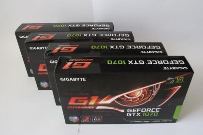 Gigabyte GeForce GTX 1070 G1 Gaming Rev 2 Grafikkarte 8GB VRAM OC Edition