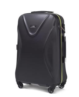 Reisekoffer Carbon ABS Reisetasche 360° 53L stark 518M