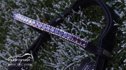 Equine Concept - Strass Stirnriemen und Lederwaren