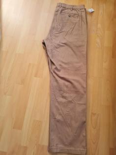 Hose - Herren, Beige Neu mit Etikett