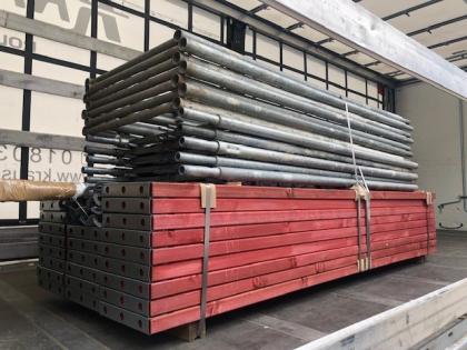 Gebrauchtes Baugerüst Berlin gebrauchtes Gerüst 200m2 Baugerüst 150m2 gebrauchte