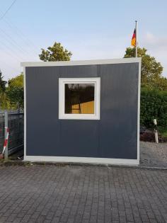 Bürocontainer Pförtnerbüro Büroraum Pausenraum 5, 00m x 3, 00m x 2, 16m
