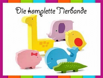 Moderne Holzspardose in Tierfiguren Geschenkideen Hase, Giraffe, Schwein, Elefan