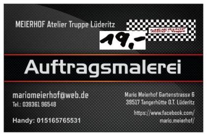 Auftragsmalerei für 19, - EUR