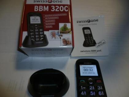 Seniorenhandy SWISS ONE BBM 320C , Notruf Nr. 134