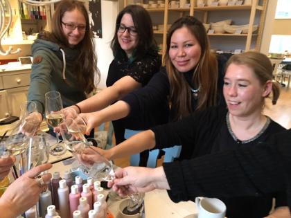 Ladies Night - Keramik selbst bemalen