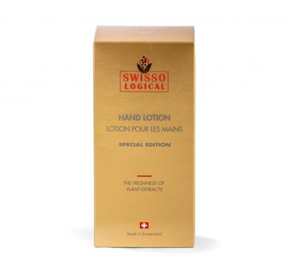 Handlotion Handcreme Swisso Logical Zepter goldene Edition mit Flocken 300 ml