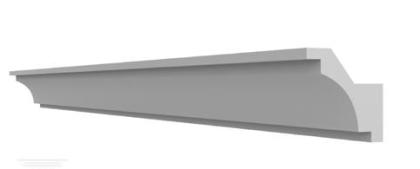 1M FS1 Polystyrol Stuckleiste Lichtprofile 12cm Breite 8cm Höhe Hartschaum Innen