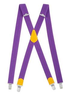 Herrenhosenträger Form X 2, 5cm breit 120cm lang 2 Regulatoren 4 haltbare Metall