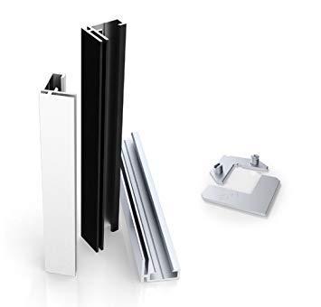 Einfache Installation Wandmontage Einseitig Alu Profil Textilspannrahmen 19 mm W