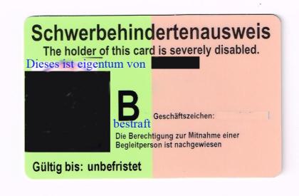 Angelzubehör ? für ein Behinderten ? Kostenlos