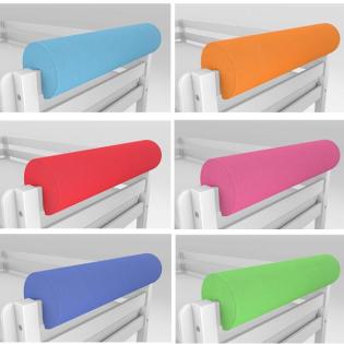 Nackenkissen Nackenrolle für Spielbett Hochbett Etagenbett Farben