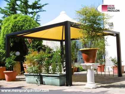 Pavillon 7x5 Überdachung Pagodenzelt Festzelt Pvc Terrassendach Pergola Terrasse