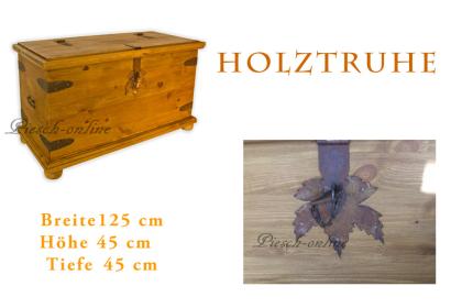 Holztruhe Kommode Wäschetruhe Holzkiste Couchtisch Sitzbank Truhe