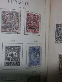 Briefmarken aus einer Sammlung