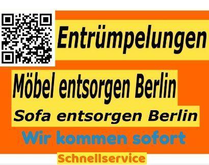 Berlin Sofa Entrümpelung pauschal 80 € T. 03060977577 Entrümpelungen Möbel Sperr