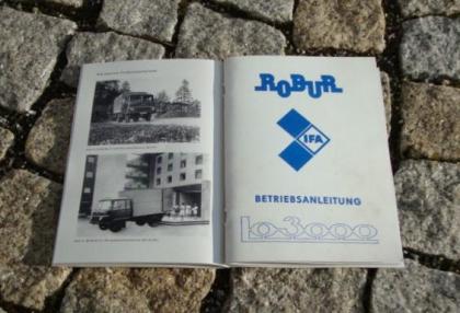 Betriebsanleitung Robur LO 3000 1981