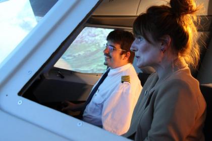 Seien sie ihr eigener Pilot im Flugsimulator