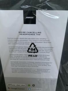 Bose 700 Noise Cancelling Headphones Black