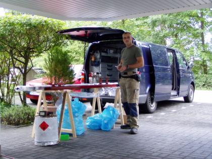 Dachdecker Martin Schmidt bietet, Reparatur an Dach und Fassade