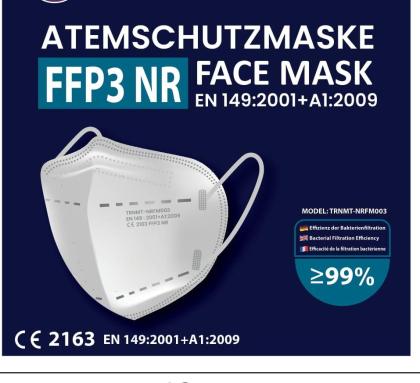 TYP IIR Masken , FFP2 , FFP3 Masken, Einwegkittel, Schutzanzüge, Overall