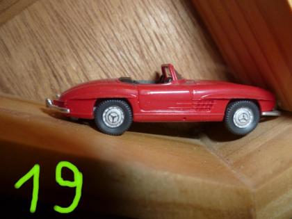 Modelautos 22 Stück mit Setzkasten Nr. 69