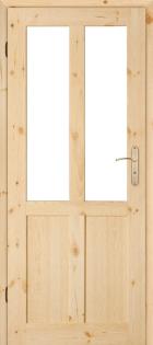 Holztür S -Serie Türflügel Schiebetür Zimmertür Innentür Kiefer 60/ 70/ 80/ 90
