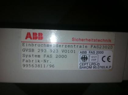 Funkalarmanlage ABB