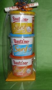 Bautzner Senftube - mittelscharf - vegan